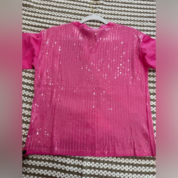 Happy sheep sweater top size small, pink! NWT - Picture 9 of 10